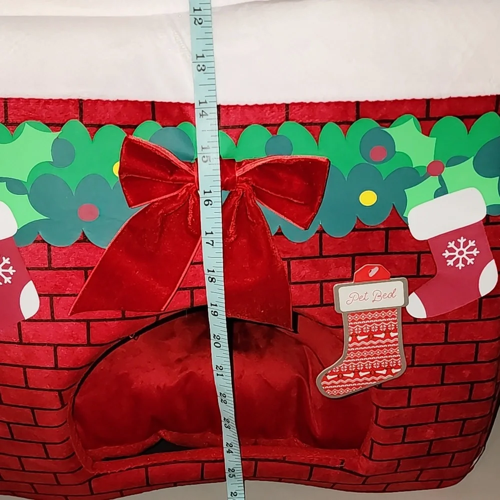Pet Bet Christmas House Brand New Christmas Santa Chimney Stack Decor